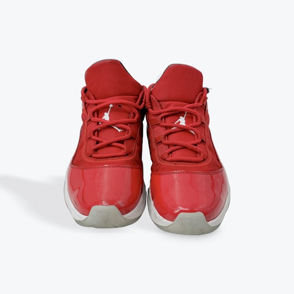 Jordan 11 Retro Low Red Black White Mens Size 10‎ Sneakers Shoes DN4180 601